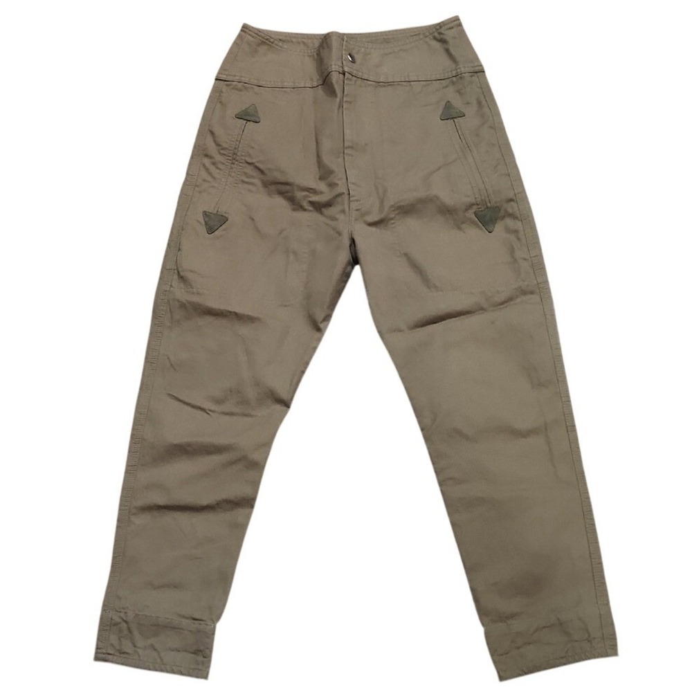 Isabel Etoile Marant Euro Cotton Raluniae Trousers Scandi Preppy Quiet Tapered 2